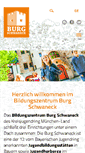 Mobile Screenshot of burgschwaneck.de